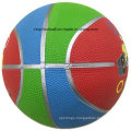 Colorful Basketball with Silver Line New Design
